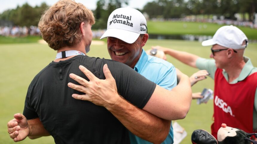 Harrington surpasses sink and wins us the Senior Open with one shot