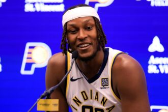 "His confidence never wavers"... Miles Turner praises his Pacers teammate who was impressed with Ty Halliburton.