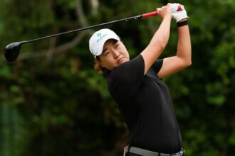 Ilhee Lee has a one-shot lead in ShopRite LPGA Classic