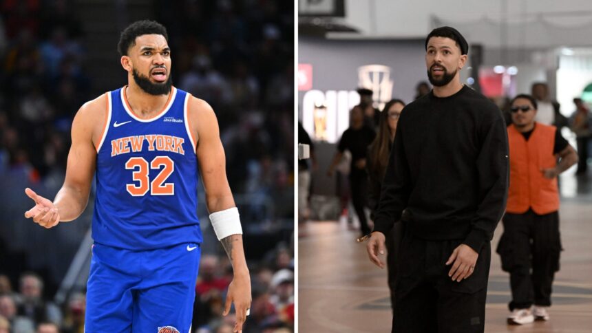 "I'm mad"... Austin Rivers blows up what he hears about the towns of the New York Knicks and Karl Anthony