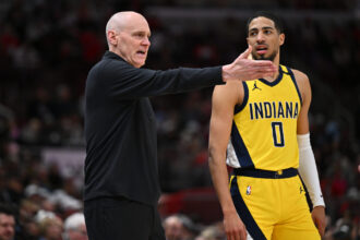 "It's not important"... Rick Carlisle explains why he has no personal concerns about Tyrese Halliburton's performance.