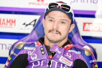 Jack Miller said, "It hit my ass!" Miguel Oliveira's "It had speed."