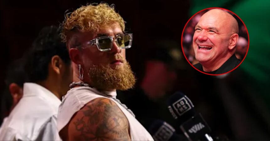 Jake Paul Calls Out Dana White Over Rigged Fight Claims: 'That’s a Federal Crime, Bro'