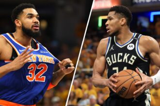 Jermaine O'Neill believes that the town of Karl Anthony believes that "he really is..." for the Knicks than Giannis Antetocomo.
