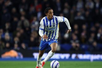 Joao Pedro in action for Brighton