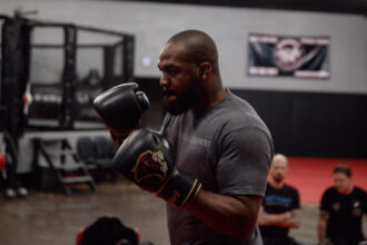 Jon Jones training