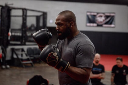 Jon Jones training