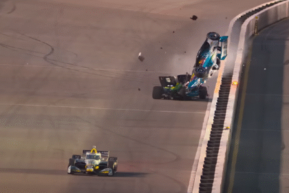 Josef New Garden escapes a terrifying air crash with Gateway Indy Car Round