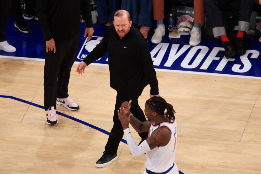 Kendrick Perkins says the Pacers had a "open season" for the Knicks star, denounces Tom Thibodeau