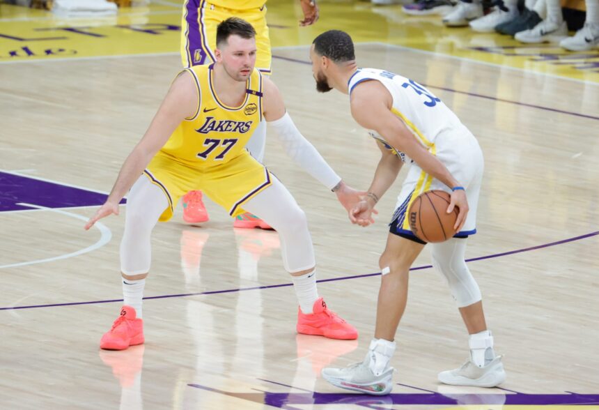 La Lakers embraced the reality of Luka Doncic and urged him to replicate the Golden State Warriors' Stephen Curry approach