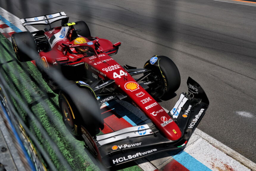Lewis Hamilton "gets more and more anxious" as Ferrari's pressure intensifies