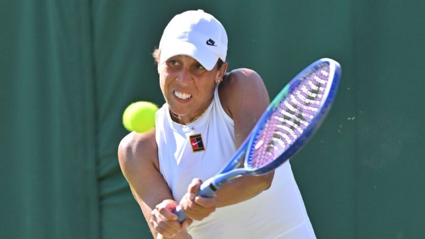 Madison Keys outperforms Elena Gabriela Revenge in the first round of Wimbledon
