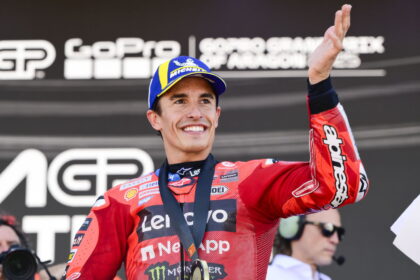 Marc Marquez discusses the specifications of the Ducati Motogpu bike after the Aragon Sprint advantage