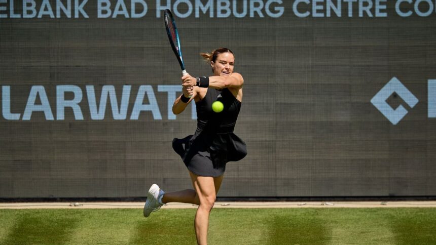 Maria Sakkari from Yulia Putintseva has Testy Exchange at Bad Homburg