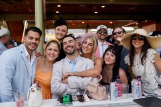 Memories made, rain or shine: Fans enjoy a fantastic Belmont Stakes day at the spa
