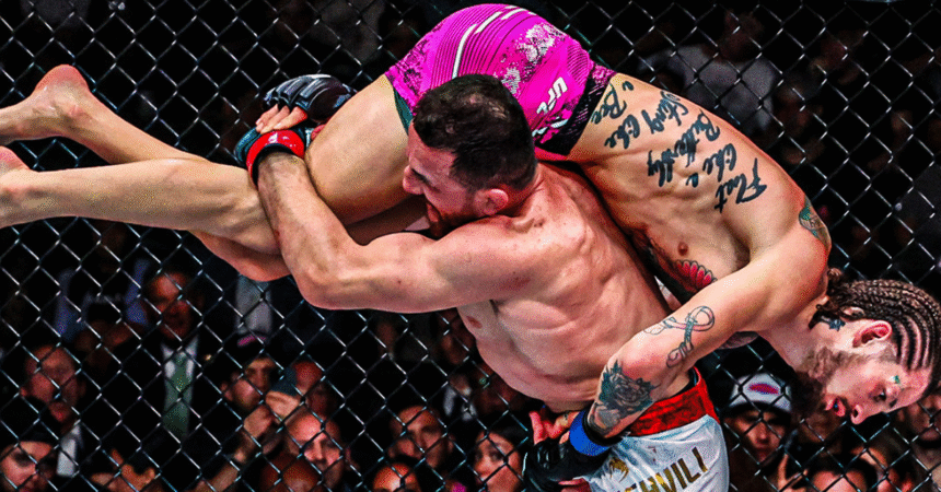Merab Dvalishvili Retains Belt Where His American Dream Began 'My first steps in the United States here'