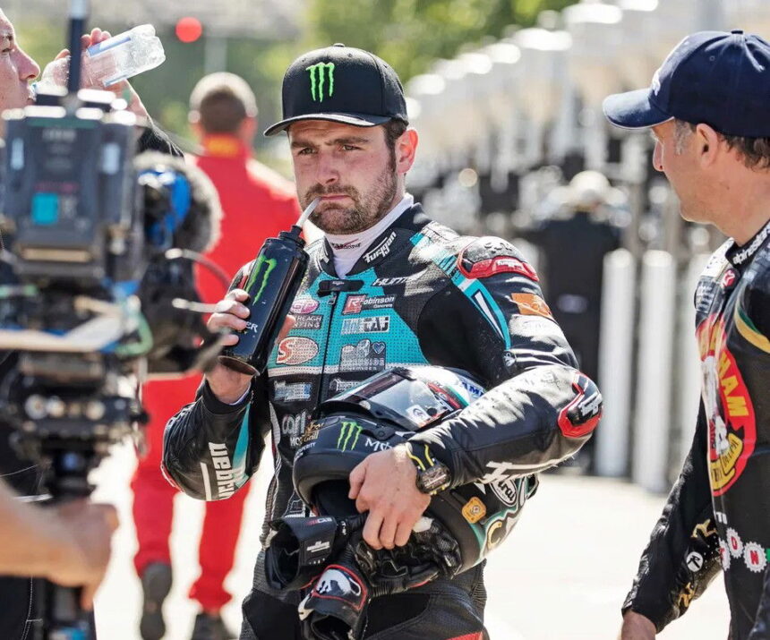 Michael Dunlop sets the record when claiming pole on the tand range 100