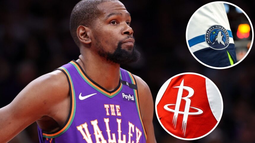 NBA Insider claims Kevin Durant will deal with two Western Conference sides