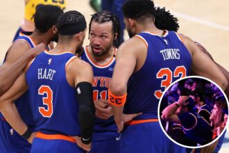 New York Knicks fans can't believe the official X page posted on the NBA Finals reaching Game 7