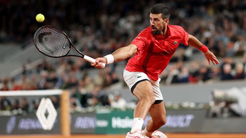 Novak Djokovic overtakes Alexander Zverev to reach the French Open Semis