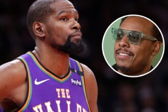 Paul Pierce warns Kevin Durant to the New York Knicks.