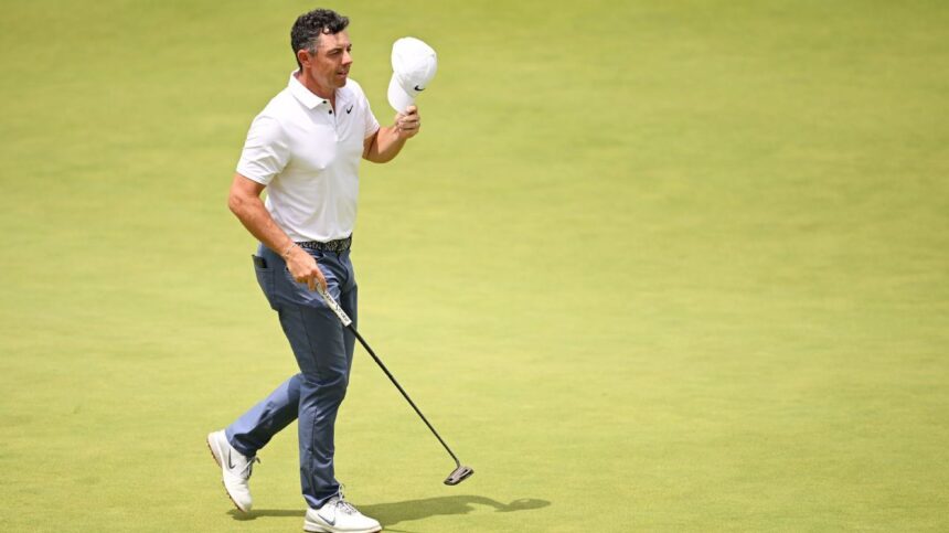 Rory McIlroy says it's open at Portrush Next Mountain To Climb.