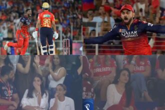 Shreyas Iyer Wicket Virat Kohli Anushka Sharma Preity Zinta Reaction
