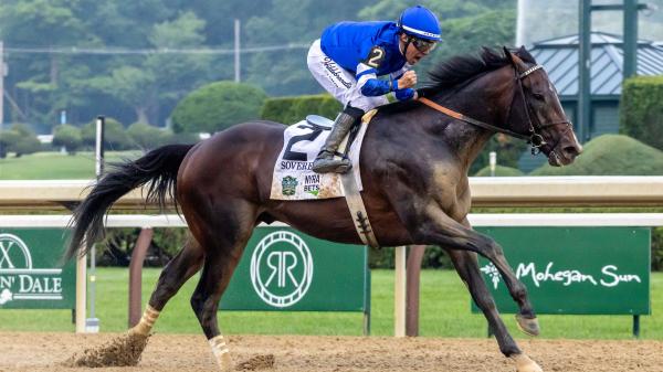 Sovereignty ranks in the top 5 in Rondyne's world's best racehorse rankings