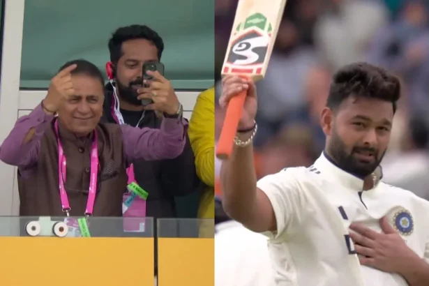 Sunil Gavaskar Rishabh Pant
