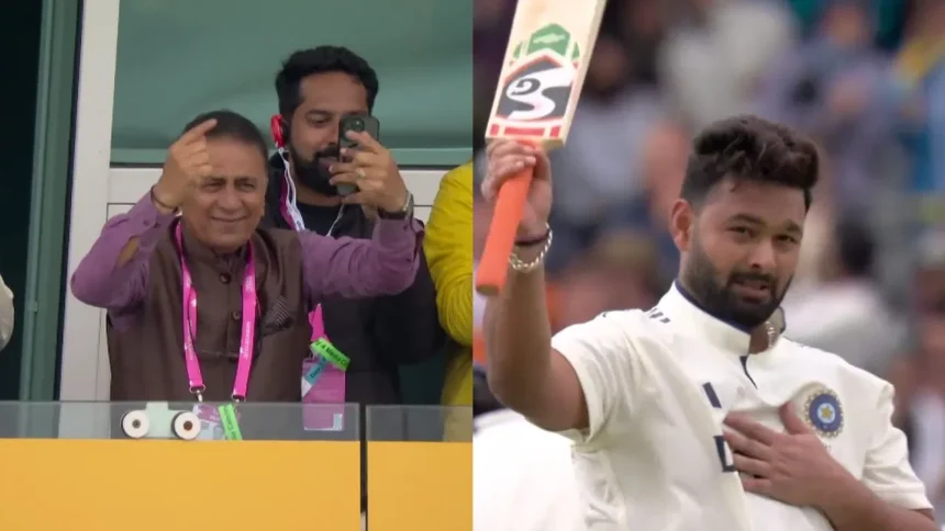 Sunil Gavaskar Rishabh Pant