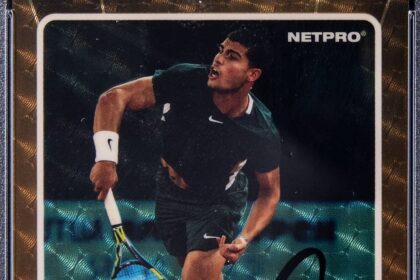 The Carlos Alcaraz card is on sale for a record $237,907