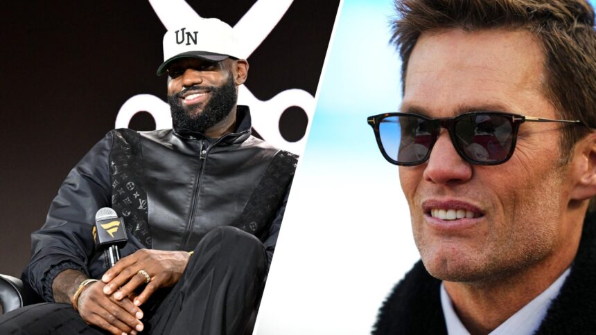 Tom Brady breaks down why LeBron James is "the biggest ever" and La Lakers star teases his retirement