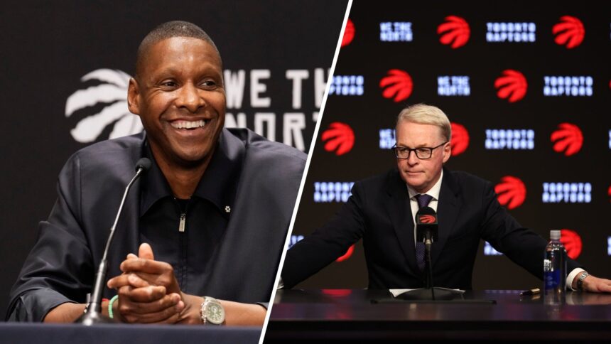 Toronto Raptors executives address why Masai Ujiri was allowed to do an NBA draft before a sudden exit
