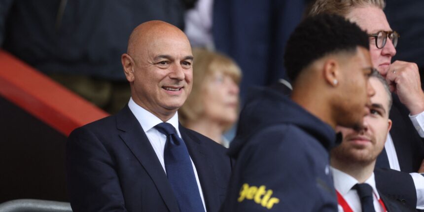 Tottenham spoke about the transfer conditions when Levy meets a £700 million forward agent.