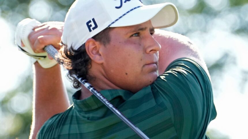 Tour Rookie Aldrich Potgieter, 20, won the Rocket Classic title