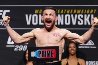 Merab Dvalishvili weigh-in