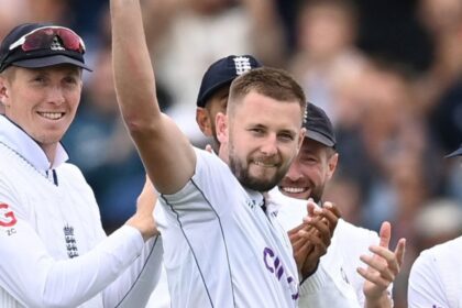 England pacer Gus Atkinson