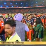 Virat Kohli and Mayanti Langer