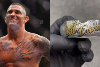 Video - Dustin Poirier teases custom retirement mouthguard ahead of UFC 319 swansong