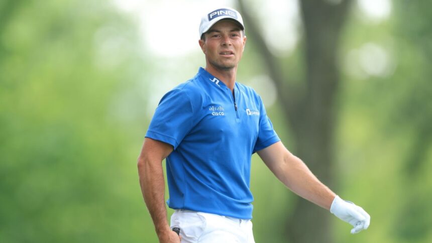 Viktor Hovland withdraws from the final round of travelers for head