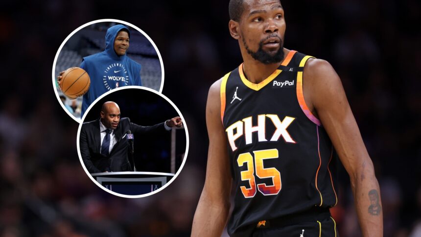 Vince Carter commented on Kevin Durant's show two years ago for reasons he was perfect for Anthony Edwards