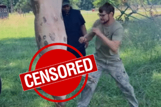 Watch: UFC’s Bryce Mitchell Swaps Heavy Bag for Hanging Pig in Viral Video