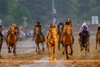 Which 2025 Belmont Stakes Runners will benefit from wet tracks?