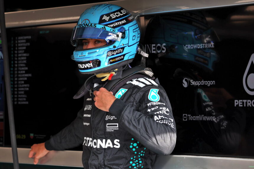 Why Pacesetter George Russell hesitates for Mercedes' chances