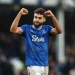 Dominic Calvert-Lewin in action for Everton