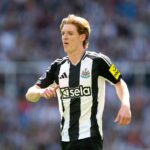 Anthony Gordon in action for Newcastle United