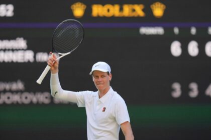 The sinner rules Djokovic and sets up Wimbledon Final vs Alkaraz