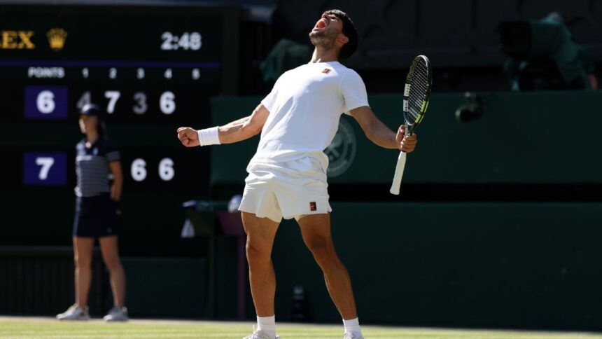 Alcaraz deals with Fritz and meets the sinner at the Wimbledon final