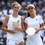Slovakia's Mia Pobankova wins the Wimbledon Junior Singles title
