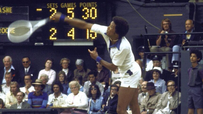 Arthur Ash, Roscoe Tanner and Jimmy Connors' small things at Wimbledon in 1975
